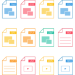 file, thumbnail, document, file type, powerpoint, doc, pdf, parchment, my file, my document, icon, icon set, cutout, document, document, document, document, document, powerpoint, pdf